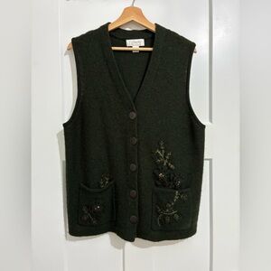 CJ Banks Sweater Vest X